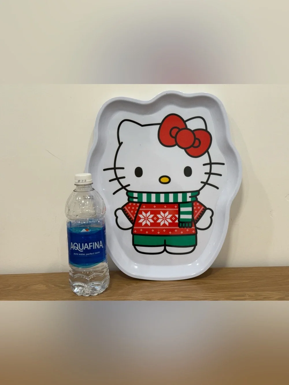 Sanrio Hello Kitty Holiday Tray in Red, Green & White